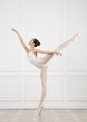 Nikolay - Little Charlotte/Charlotte Leotard with Adjustable Straps - Child/Adult (DAD1930MPN/DA1930MPN) - White