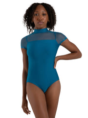 Capezio - Coastal Bloom Blackthorn Leotard- Adult (12271W) - Turkish Tile