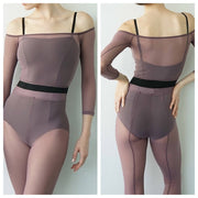 Jule Dancewear - Meshies Crop Top - Adult (MESHCT) - Assorted