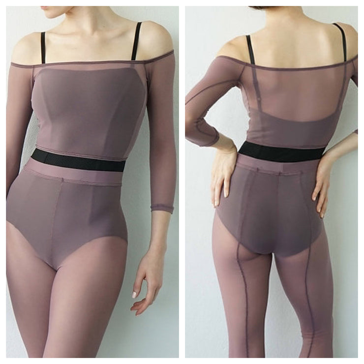 Jule Dancewear - Meshies Crop Top - Adult (MESHCT) - Assorted