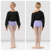 Bloch - Jasmin Knit Crop Sweater - Child (CZ1189) - Black