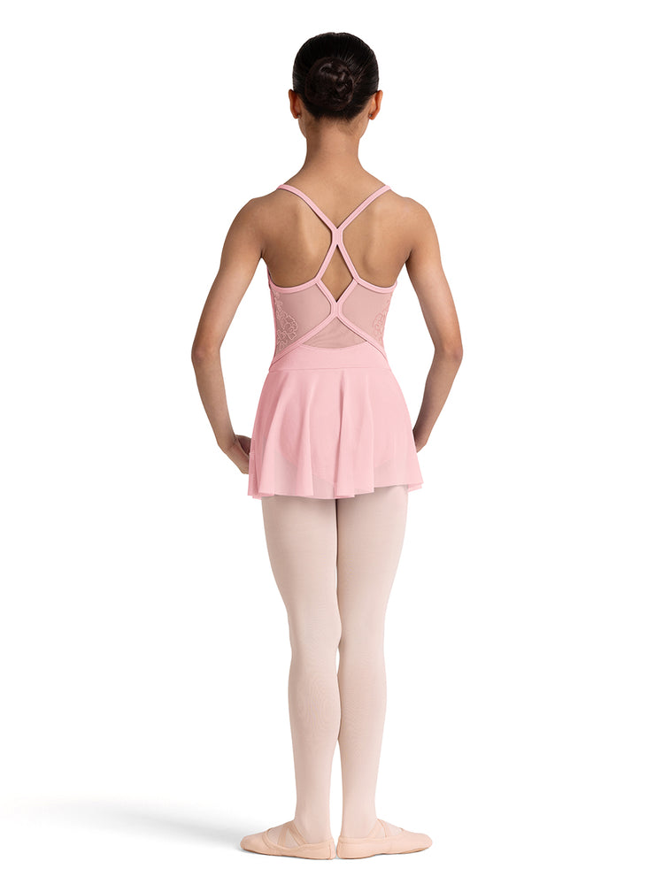 Bloch - Jesse Camisole Skirted Leotard - Child (CL70003) - Candy Pink