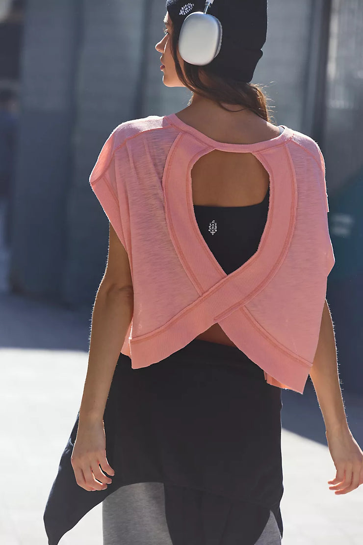 Free People Movement - My Time Tee - Adult (OB1265309-6164) - Fruit Punch