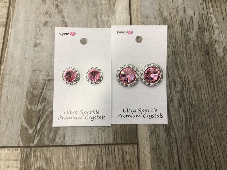 Thank You Very Much - Ultra Sparkle Center Stone Earring - Various Colors