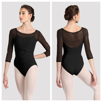 Mirella - Miami 3/4 Sleeve Top - Child/Adult (M746C/M7062L) - Black