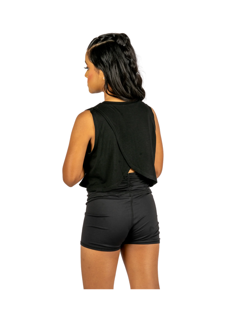 XO Dance Co - A Day Without Dance Top - Child (24007) - Black