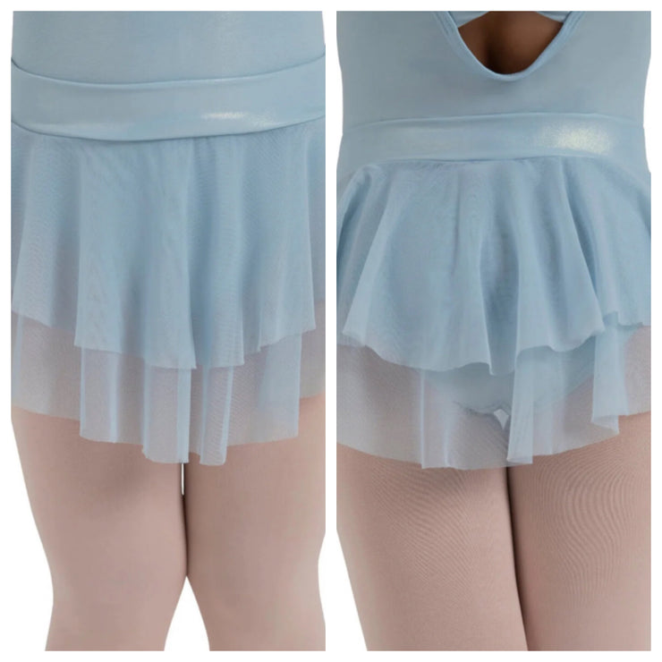 Capezio - Wanderlust Isabella Skirt - Child (12286C) - Light Blue
