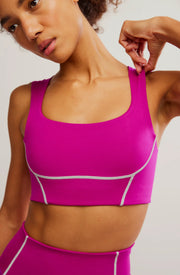 Free People Movement - You’re A Peach Bra - (OB2016148-5092) - Berry Blitz