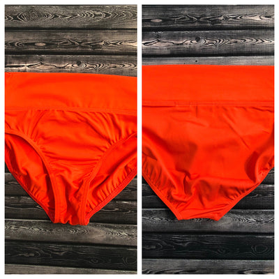 Mirella High & Wide Waistband Regular Leg Brief - Adult (M9009LM) - Sunrise - Final Sale