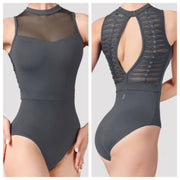 Bloch - Leony Open Back Leotard - Adult (L8425) - Graphite