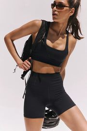 Free People Movement - Never Better Bike Shorts - Adult (OB1751733-0010) - Black