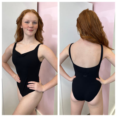 Nikolay - Little Eva/Eva Tank Style Leotard - Child/Adult (DAD2002MPN/DA2002MPN) - Black