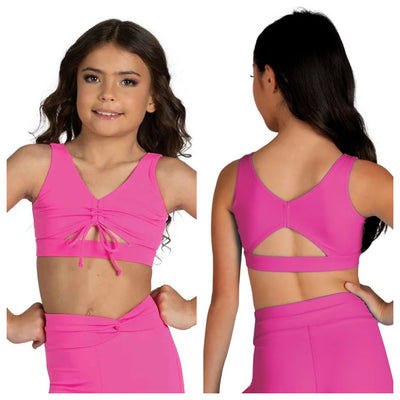 Danz N Motion - Evlynn Top - Child (24308C) - Neon Pink