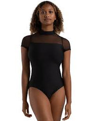 Capezio - Coastal Bloom Blackthorn Leotard- Adult (12271W) - Black