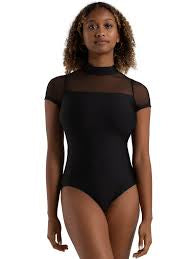 Capezio - Coastal Bloom Blackthorn Leotard- Adult (12271W) - Black