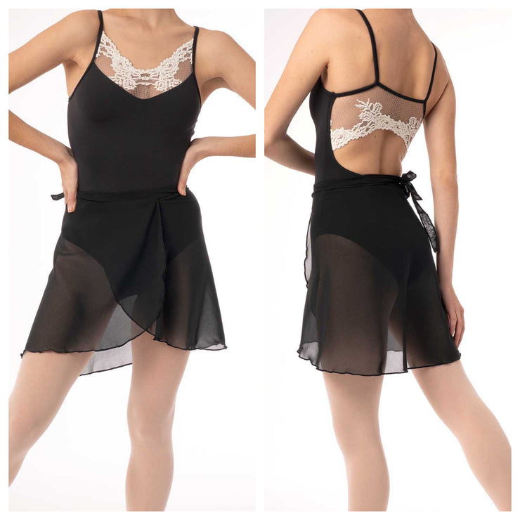 Intermezzo - Fidelia Wrap Skirt - Adult (7011) - Black (Negro)