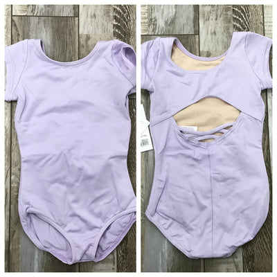 Capezio - High Neck Cap Sleeve Leotard - Child (SE1024C) - Lavender