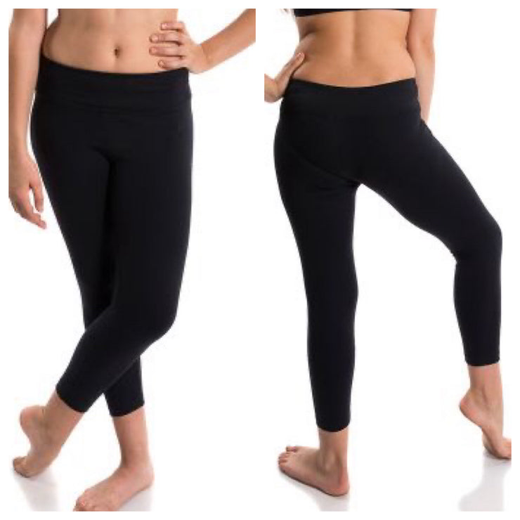 Energetiks - Madison 7/8 Legging - Child/Adult (CT76-BLK/AT76-BLK) - Black - Final Sale