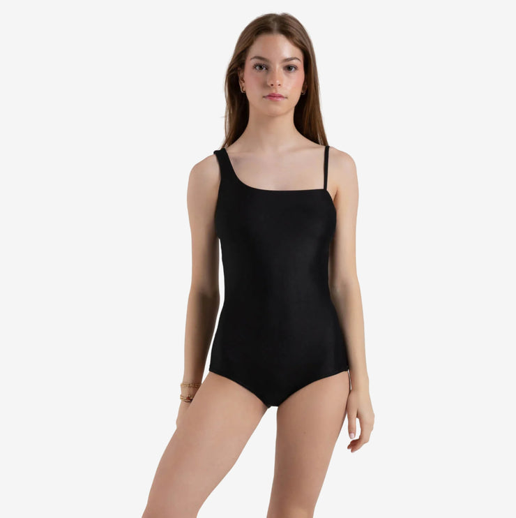 Capezio - Curved Rhythm Edmonia Leotard - Adult (12261W) - Black