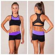 Energetiks - Lily Short - Child/Adult (CAS19-PPR/AAS19-PPR) - Party Purple - Final Sale