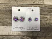 Thank You Very Much - Ultra Sparkle Center Stone Earring - Various Colors