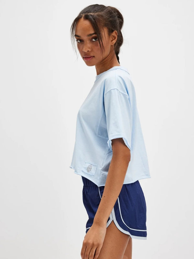 Free People - Inspire Tee - Adult (OB2151720-4410) - Baseline Blue