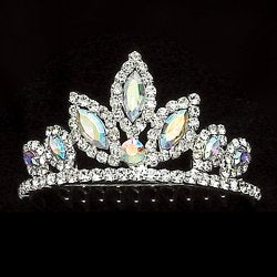 Dasha Designs - Rhinestone Color Tiara (2803) - Assorted Colors