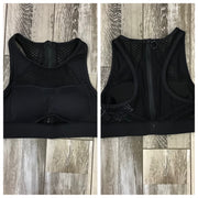Danz N Motion - Mesh Sports Bra Top - Adult (2745A) - Black - Final Sale