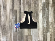 Motionwear - Zip Front Halter Bra Top - Child/Adult (3383-83) - Pink/Black - Final Sale