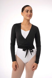 Intermezzo - Flavia Wrap Sweater - Adult (6643) - Black (Negro)