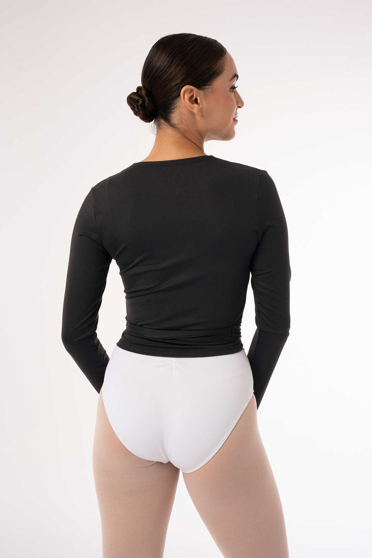 Intermezzo - Flavia Wrap Sweater - Adult (6643) - Black (Negro)