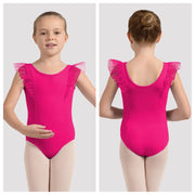 Mirella - Miami Tank Leotard - Child (M488C) - Hot Pink