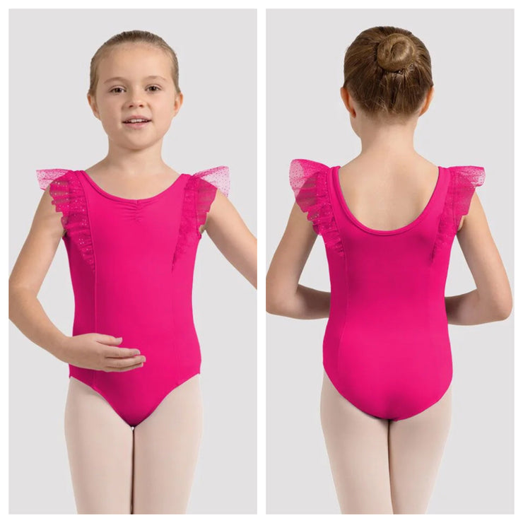 Mirella - Miami Tank Leotard - Child (M488C) - Hot Pink