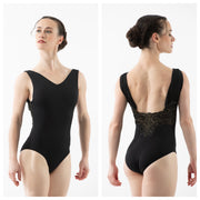 Ballet Rosa - Triomphe V-Neck Tank Leotard - Adult (1220MFA) - Noir