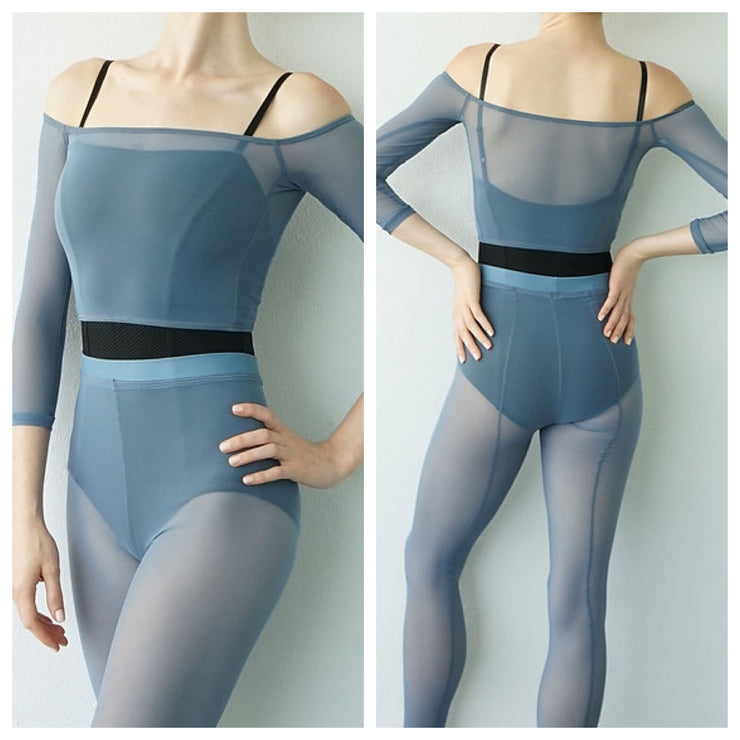 Jule Dancewear - Meshies Crop Top - Adult (MESHCT) - Assorted