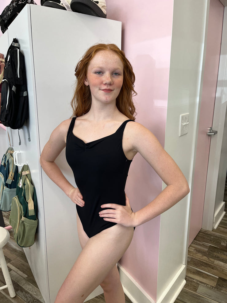 Nikolay - Little Eva/Eva Tank Style Leotard - Child/Adult (DAD2002MPN/DA2002MPN) - Black