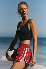 Free People Movement - Varsity Blue Short - Adult (OB1776299-5502) - Cranberry Combo