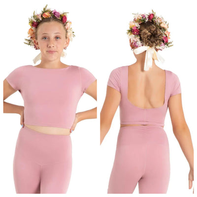 Capezio - Wildflower Clover Crop Top - Adult (12091W) - Lilas