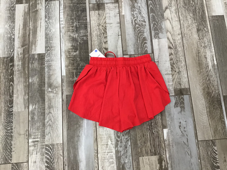 Trendy Trends - Flutter Shorts - Child (723SK) - Red