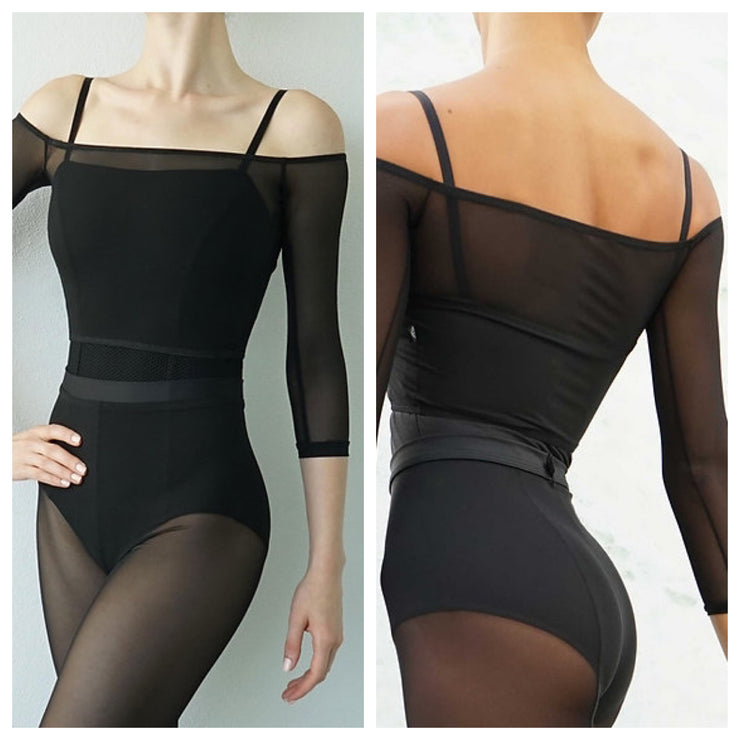 Jule Dancewear - Meshies Crop Top - Adult (MESHCT) - Assorted