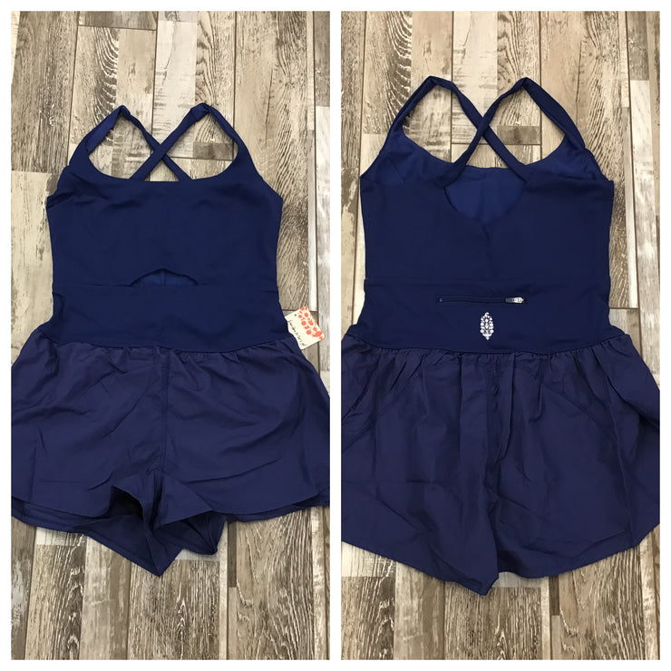 Free People Movement - Righteous Runsie - Adult (OB1227782-5544) - Black Grape