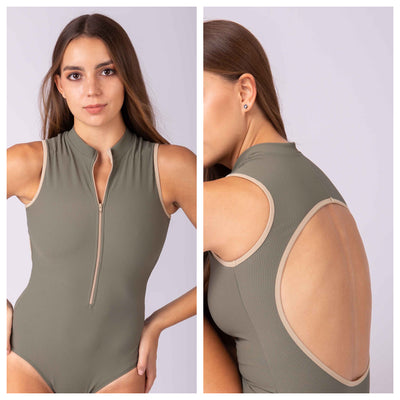 Mara Dancewear - Aura Leotard - Adult (LEO-AUR-GRE) - Deep Green