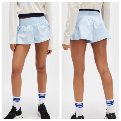 Free People Movement - Get Your Flirt On Shorts - (OB1211408-5102) - Baseline Blue