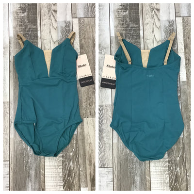 Nikolay - Charlotte Leotard with Adjustable Straps - Adult (DA1930MPN) - Malachite