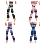 Bloch - Ladies Knitted Leg Warmers - Adult (W11007) - Assorted Stripes