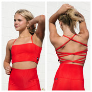 Tiger Friday - Morgan Crop Top - Child/Adult - Cherry