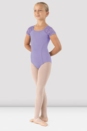 Bloch - Macy Cap Sleeve Leotard - Child (CL1075) - Lilac