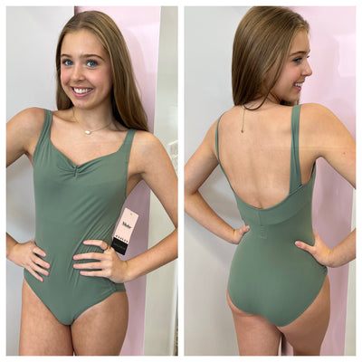 Nikolay - Eva Tank Style Leotard - Child/Adult (DAD2002MPN/DA2002MPN) - Olive