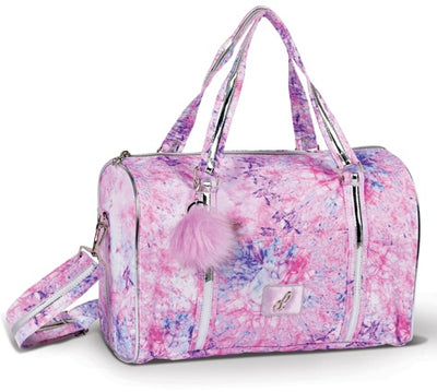 Danz N Motion - Psychedelic Swirl Duffle (B24509) - Pink Tie Dye