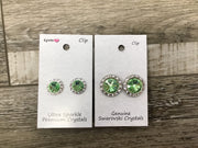 Thank You Very Much - Ultra Sparkle Center Stone Earring - Various Colors